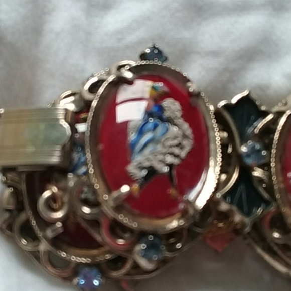 Vintage Cable Can Can Bracelet - Picture 4 of 5